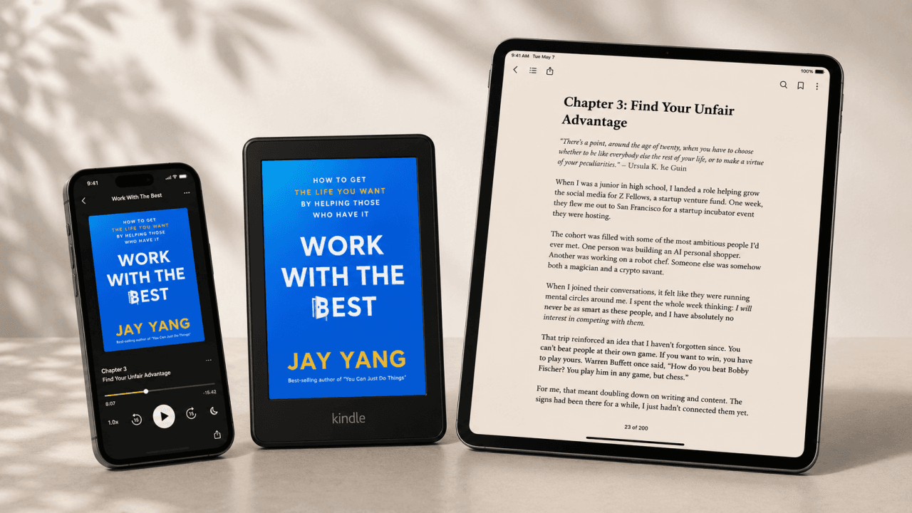 Work With The Best on iPhone, Kindle, and iPad
