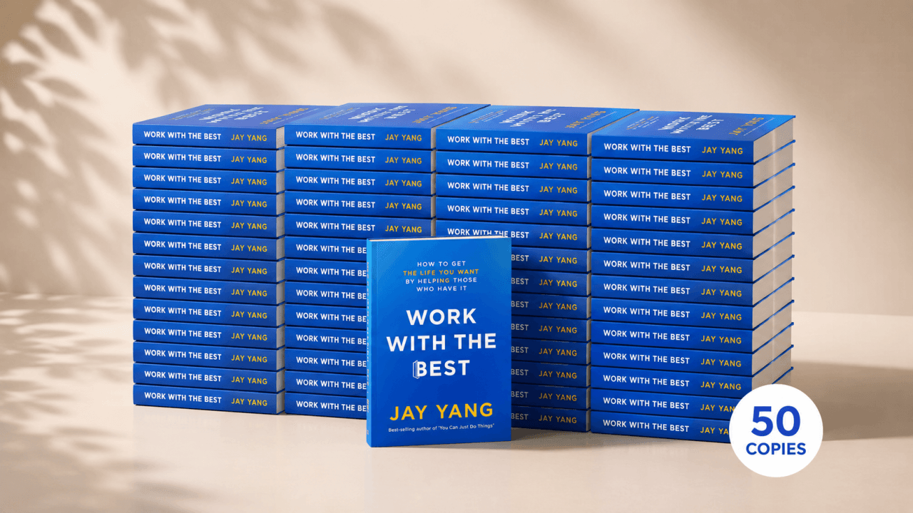 Fifty copies of Work With The Best
